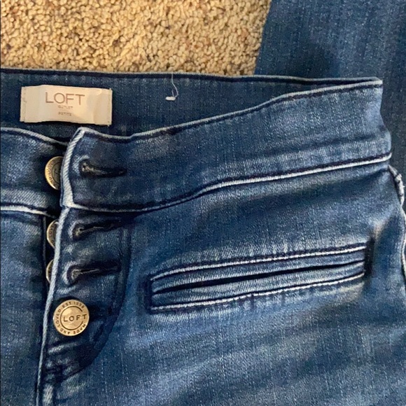 Loft modern skinny ankle jeans - Picture 5 of 16